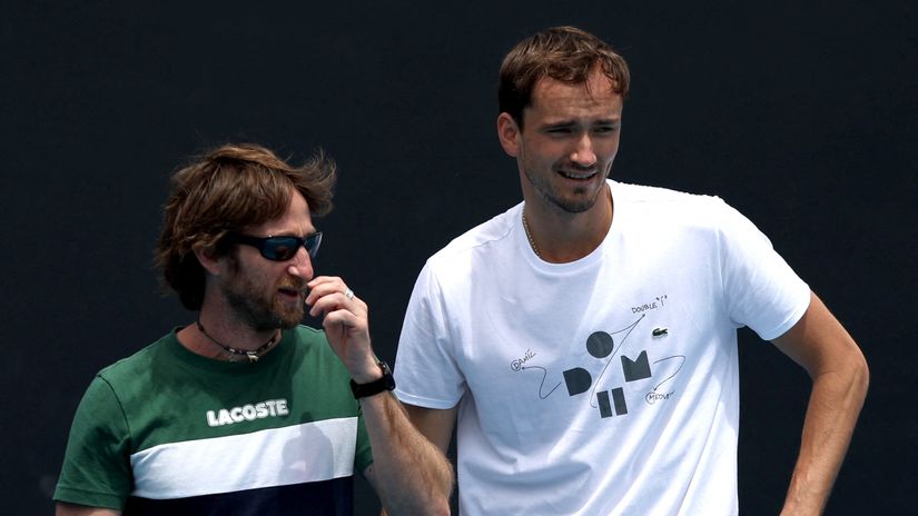 Žil Servara i Danil Medvedev (Reuters)