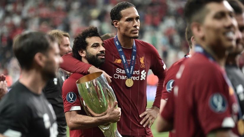 Mohamed Salah i Virdžil van Dajk (©Reuters)