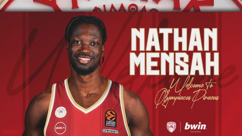 Nejtan Mensah (©BC Olympiacos)