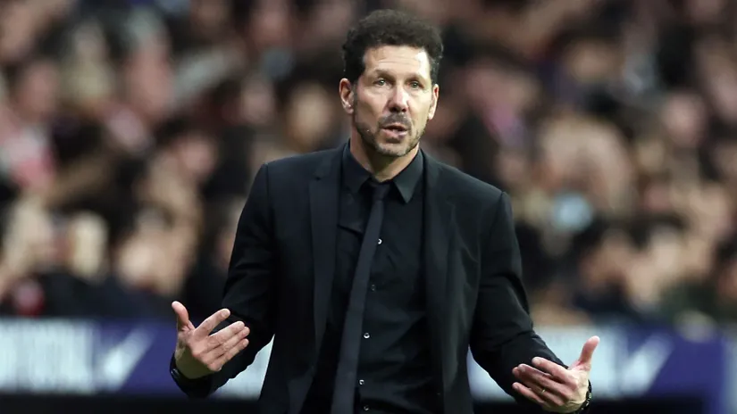 Dijego Simeone tokom svog prethodnog gostovanja u Barseloni (©Reuters)