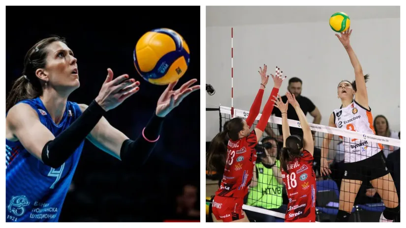 Bojana Drča i Tijana Bošković (© FIVB, CEV)