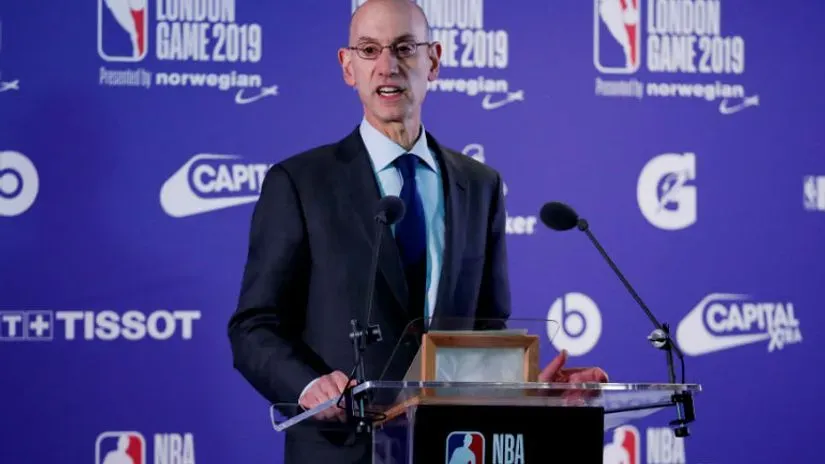 Adam Silver (© AFP)