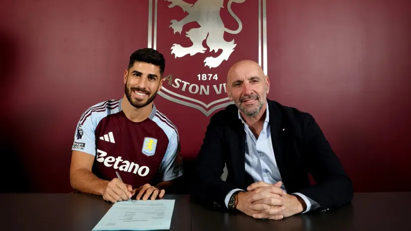 Marko Asensio i Monći (©AVFCOfficial)