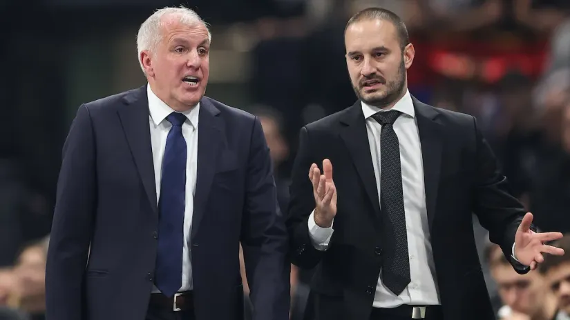 Željko Obradović i Bogdan Karaičić (© Star sport)