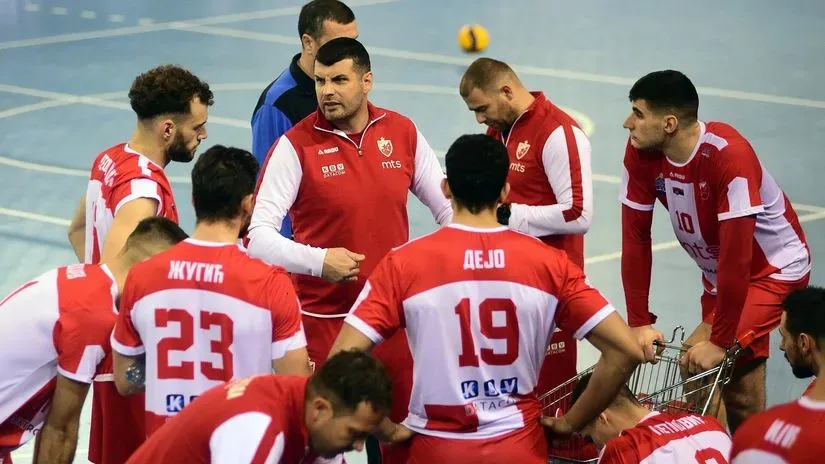 Odbojkaši Crvene zvezde (©Starsport)