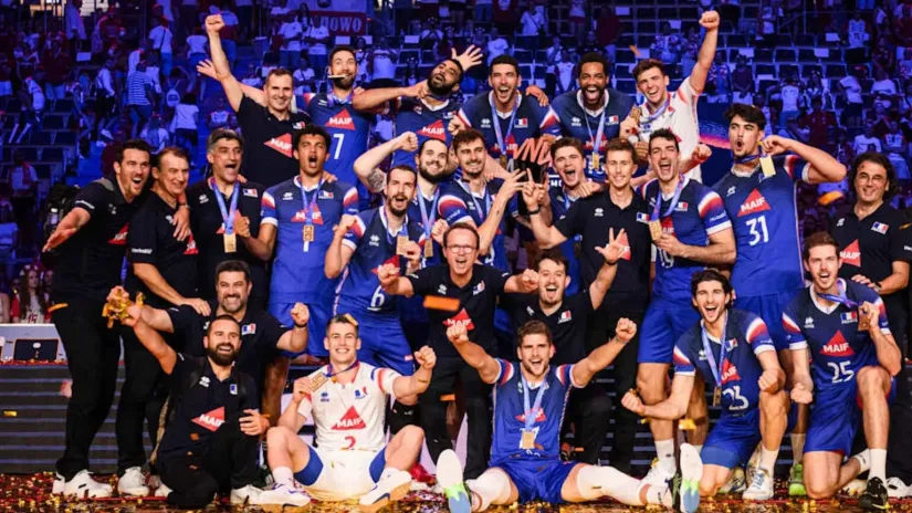 Odbojkaši Francuske brane titulu (©FIVB)