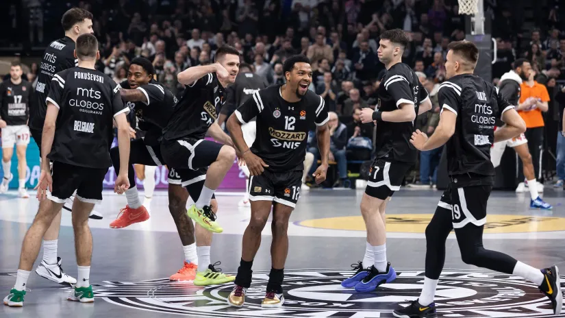 Košarkaši Partizan Mozzart Beta (©Star Sport)