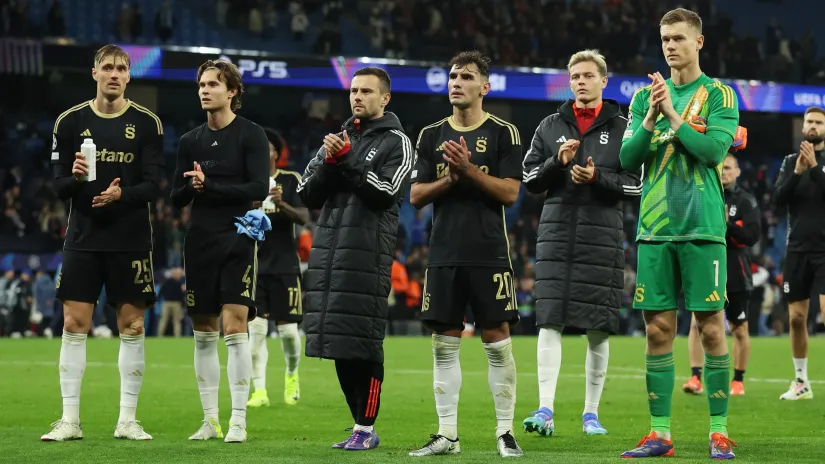 Igrači Sparte iz Praga (©Reuters)