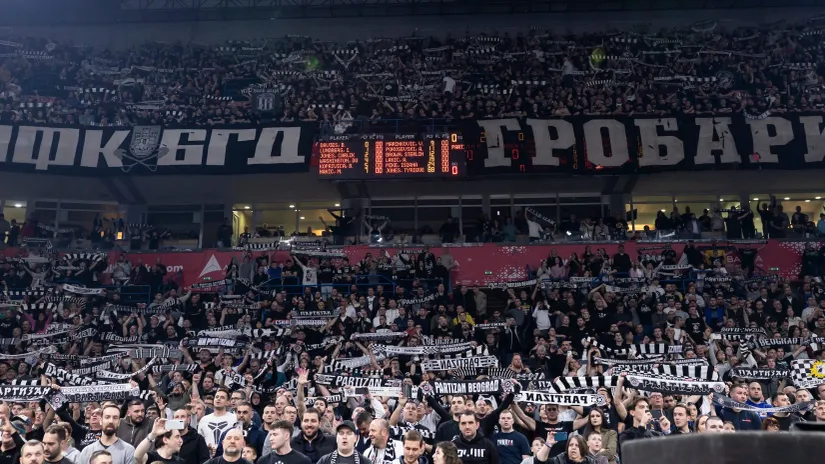 Navijači Partizan Mozzart Beta (©Star Sport)