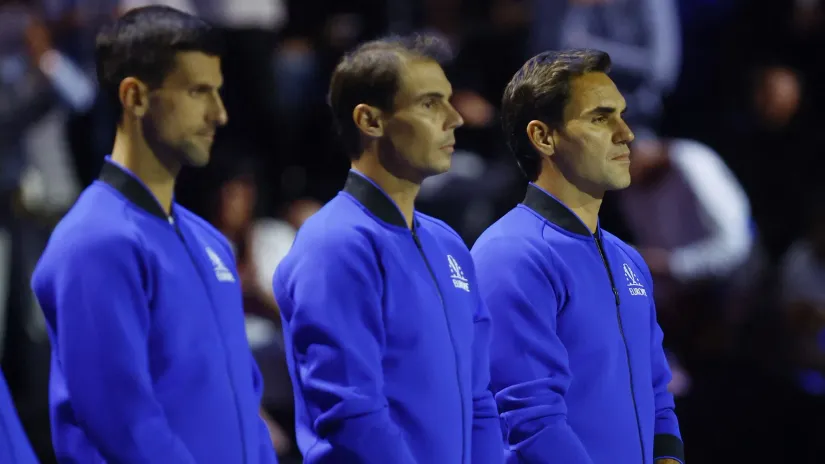 Đoković, Nadal i Federer (©Reuters)