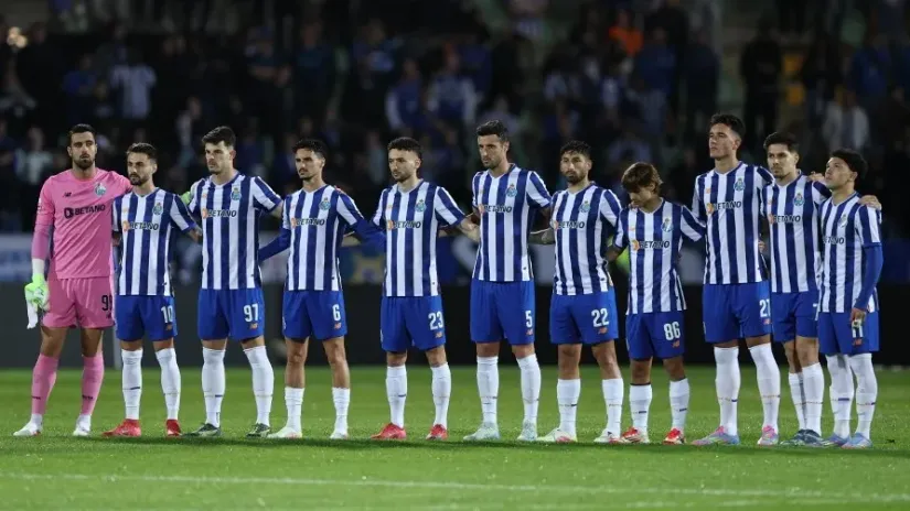 Fudbaleri Porta (©AFP)