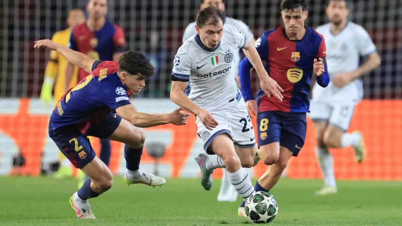 Pau Kubarsi (Barselona) i Nikolo Barela (Inter)