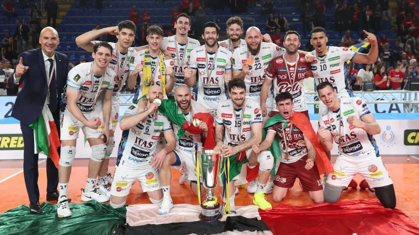 Odbojkaši Trentina (©Lega volley)