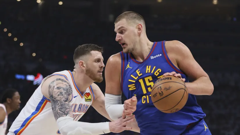 Ajzea Hartenštajn i Nikola Jokić (Guliver/AP Photo/Nate Billings)