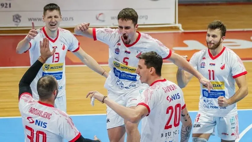 Odbojkaši Vojvodine Mozzart (©OSS/OK Vojvodina Mozzart)