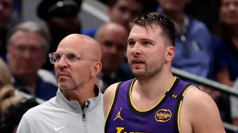 Džejson Kid i Luka Dončić (AFP)