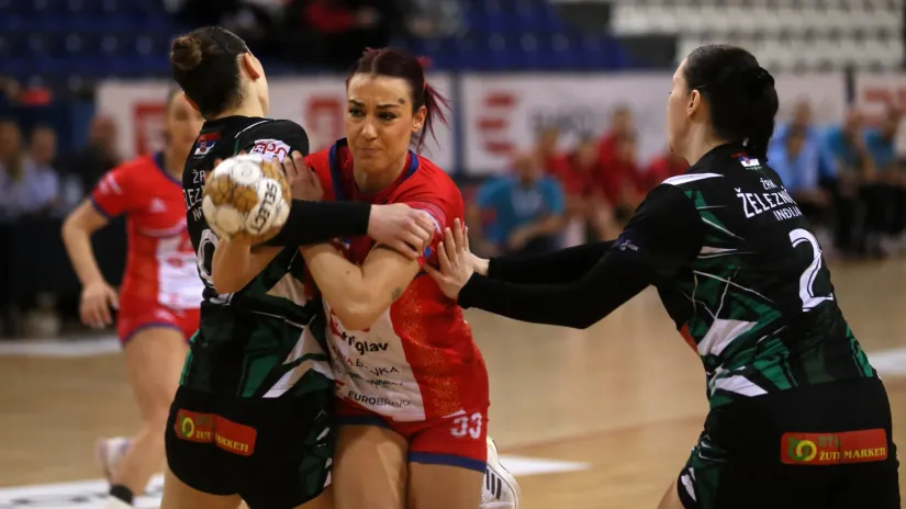 Teodora Veličković u duelu sa Železničarom na Banjici (©srl.rs)