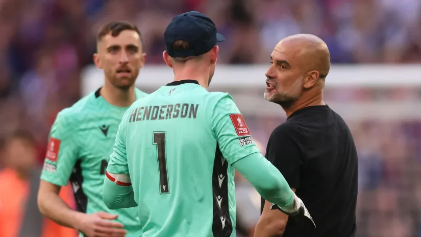 Pep Gvardiola i Din Henderson (Reuters)