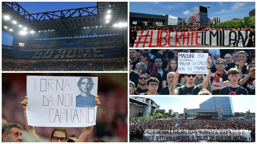 Protest ispred Kaza Milan i na San Siru (Reuters)