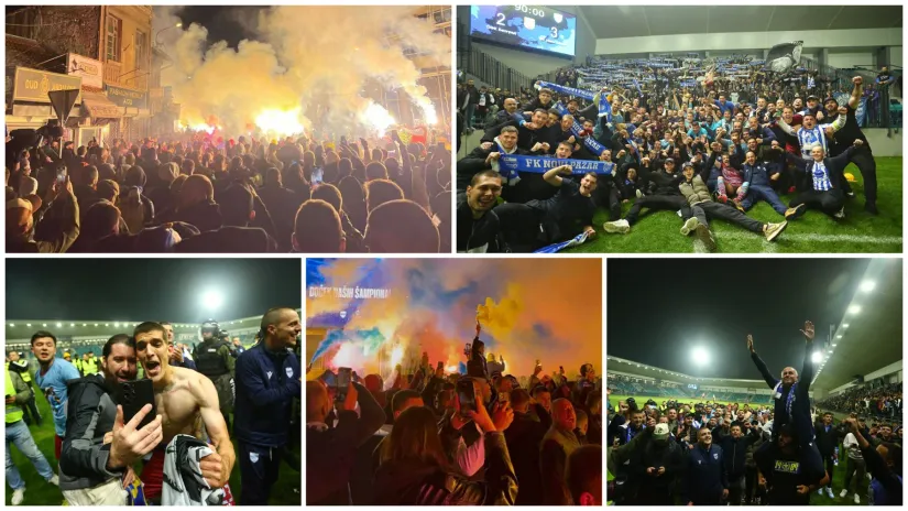 Istorijska noć za Plave (©Starsport/FK Novi Pazar)