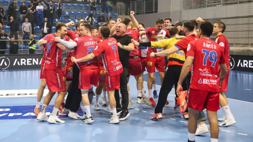 Rukometaši Vojvodine slave Kup Srbije u Kraljevu (©Starsport)