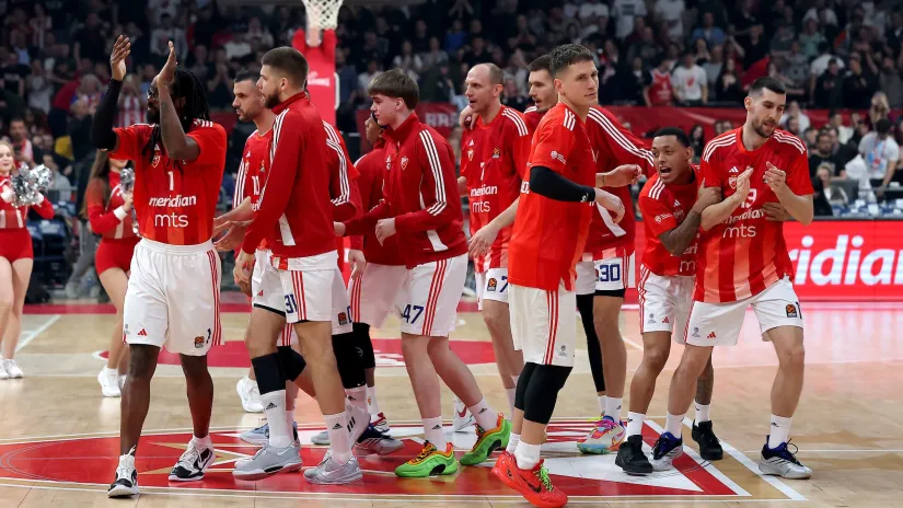 Košarkaši Crvene zvezde (©Star Sport)