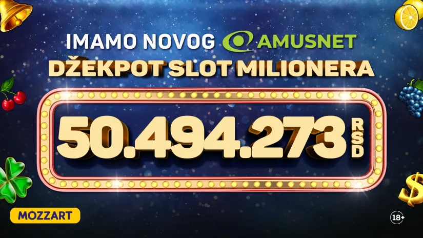 Najveći džekpot isplaćen u Srbiji
