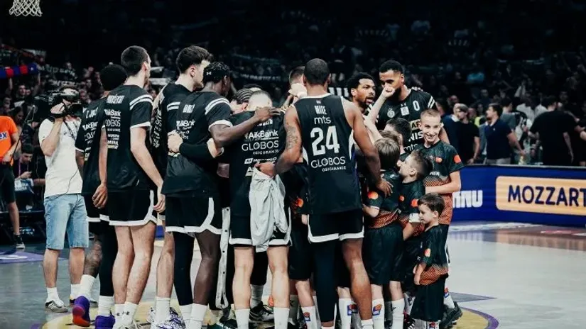 Košarkaši Partizana (©ABA liga)