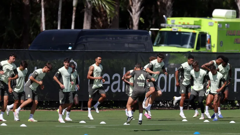 Trening Real Madrida (Reuters)