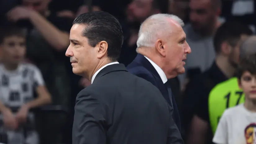 Janis Sferopulos i Željko Obradović (©MN Press)
