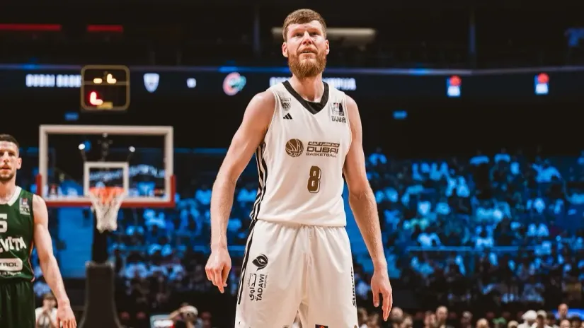 Davis Bertans (©ABA liga/Dubai Basketball)