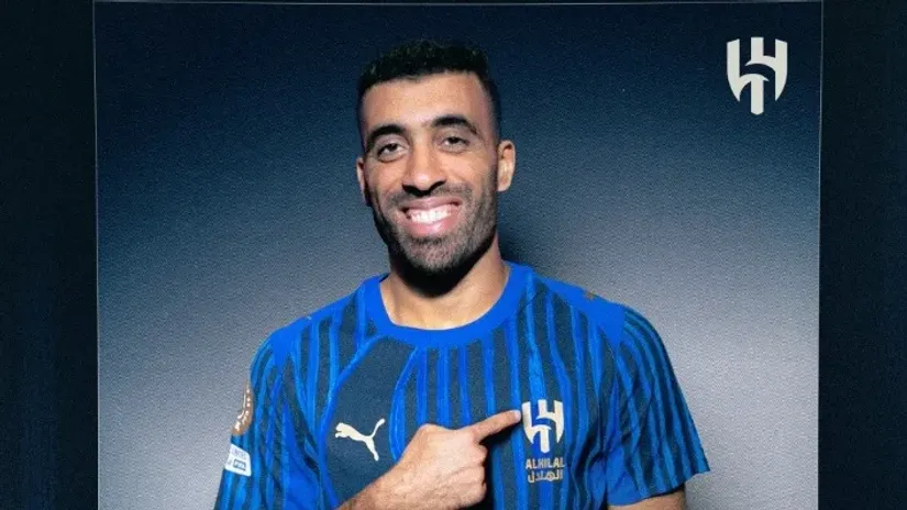 Abdelrazak Hamdala (twitter@Alhilal_ENAl Hilal)