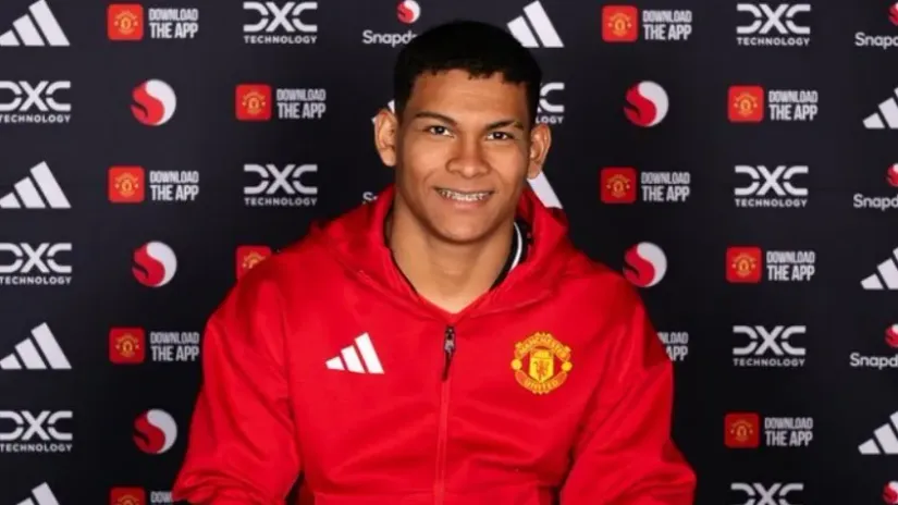 Dijego Leon (©X/Manchester United)