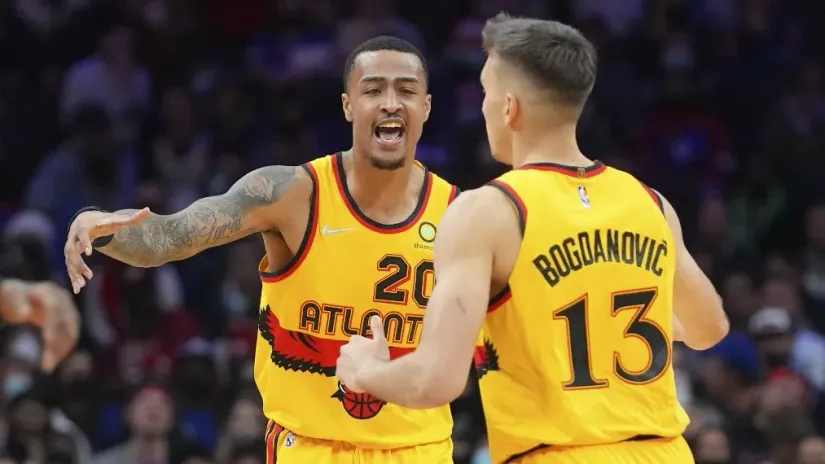 Bogdan Bogdanović i Džon Kolins (©AFP)