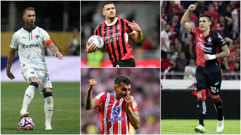 Serhio Ramos, Luka Jović, Anhel Korea i Uroš Đurđević (©Reuters, ©AFP)