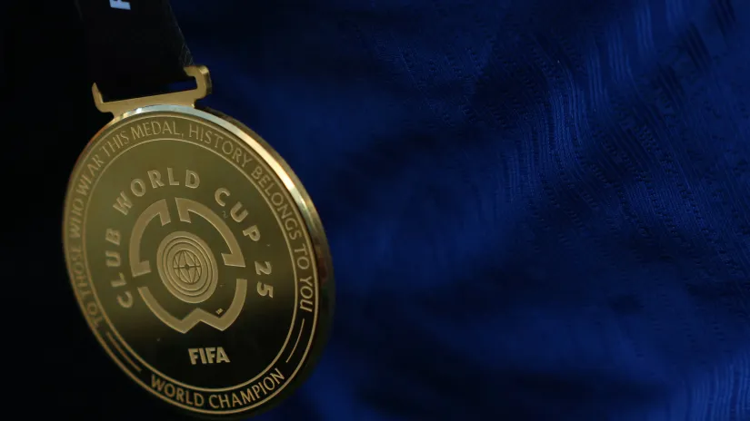 Medalja namenjena osvajaču Svetskog klupskog prvenstva (©Reuters)
