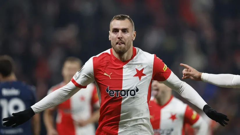 Fudbaler Slavije Tomaš Hori (©Reuters)