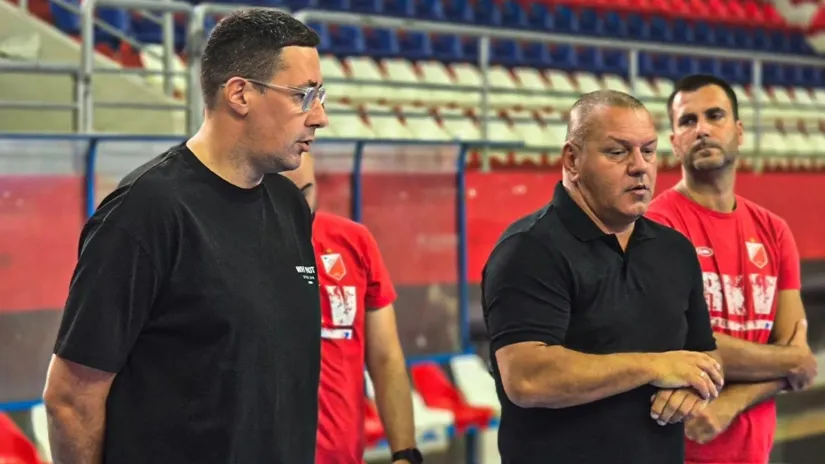 Marko Vujin i Darko Jevtić (©RK Vojvodina)