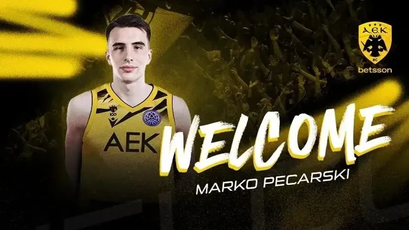 Marko Pecarski (©AEK Athens BC)