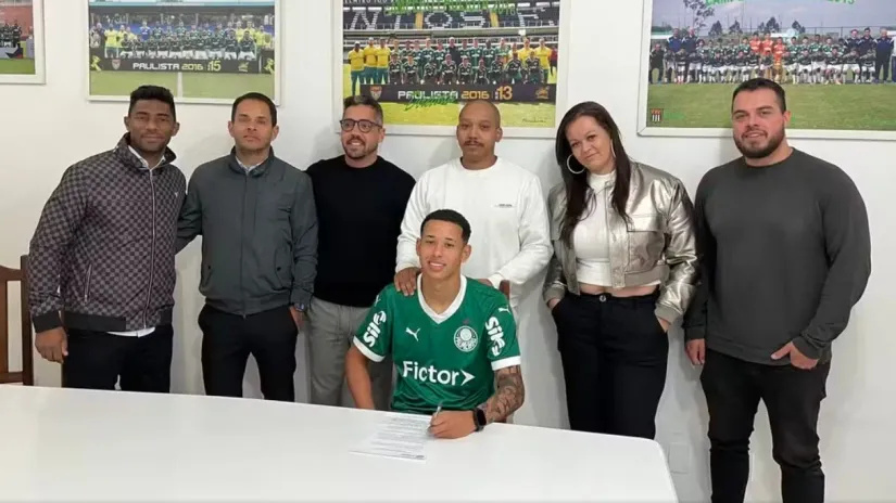 Žuan Gabrijel (©Twitter/Palmeiras)