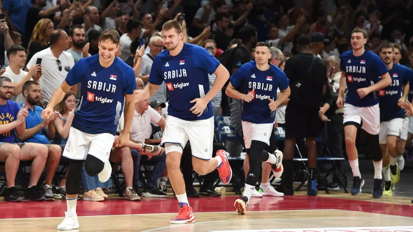 Košarkaši Srbije (©MN Press)