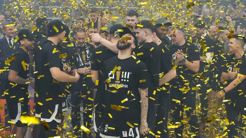Detalj sa proslave titule (©Star Sport)