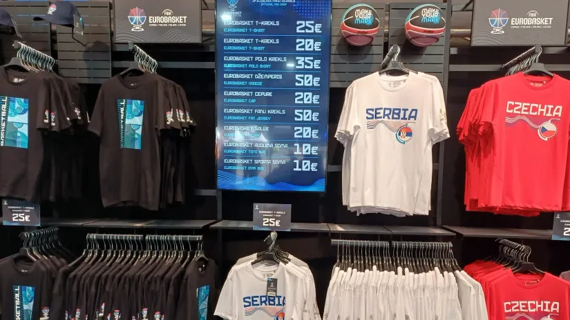 Detalj iz fan šopa (©Mozzartsport)