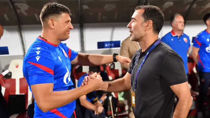 Vladan Milojević i Huan Karlos Karsedo (©MN Press)