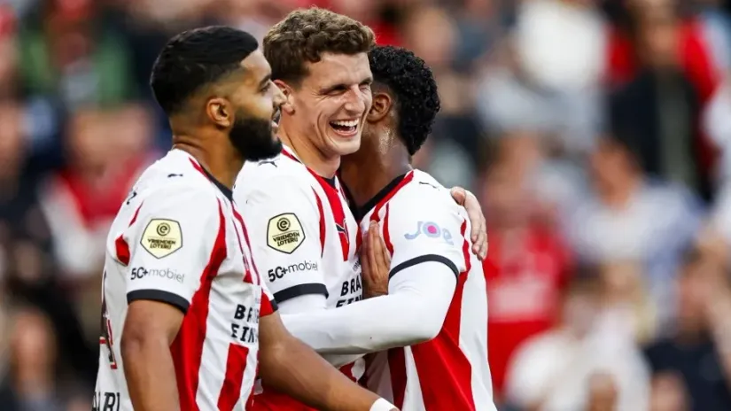 Igrači PSV-a (©AFP)