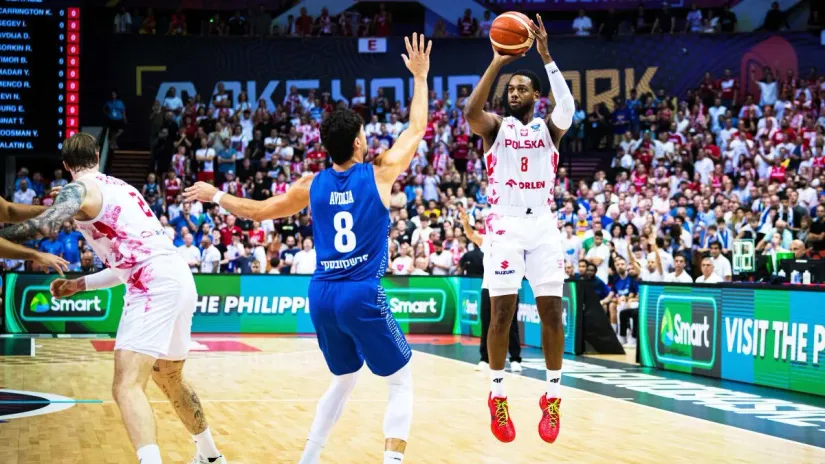 Detalj sa meča (FIBA basketball)