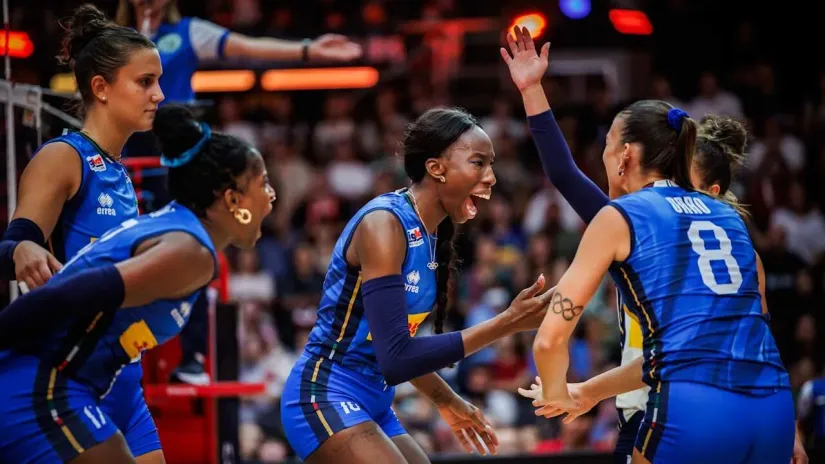 Odbojkašice Italija (©FIVB)