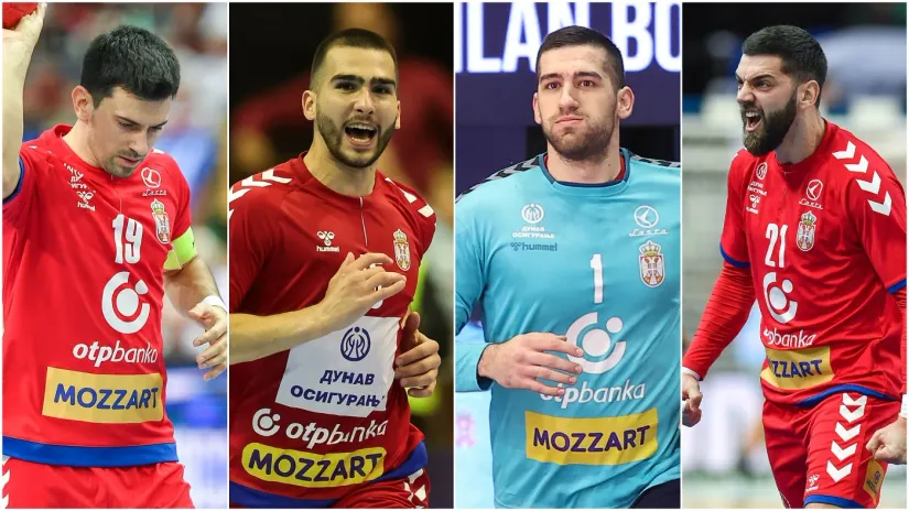 Nemanja Ilić, Uroš Kojadinović, Milan Bomaštar i Vanja Ilić (©Starsport)