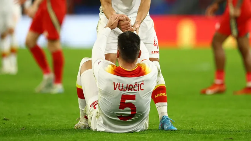 Igor Vujačić se povredio na Maksimiru (©Reuters)