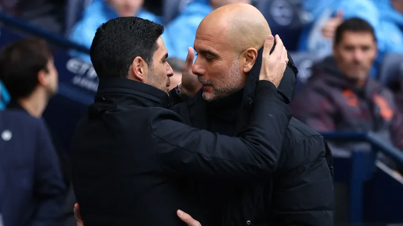 Arteta i Gvardiola (Reuters)